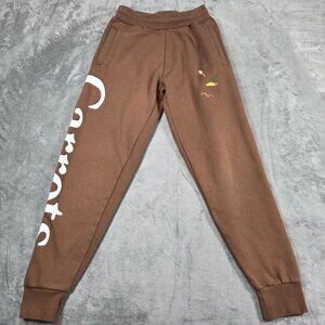Carrots By Anwar Carrots X Crocs Pants Mens Small Brown Embroidered Joggers